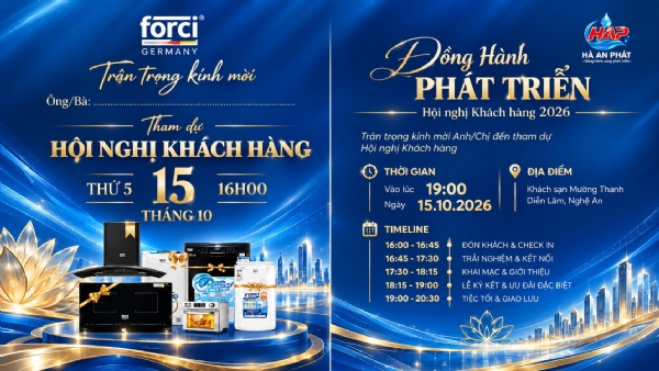 HỘI NGHỊ KHÁCH HÀNG TẠI NGHỆ AN SẮP TỚI GẦN, BẠN ĐÃ SẴN SÀNG CHƯA?